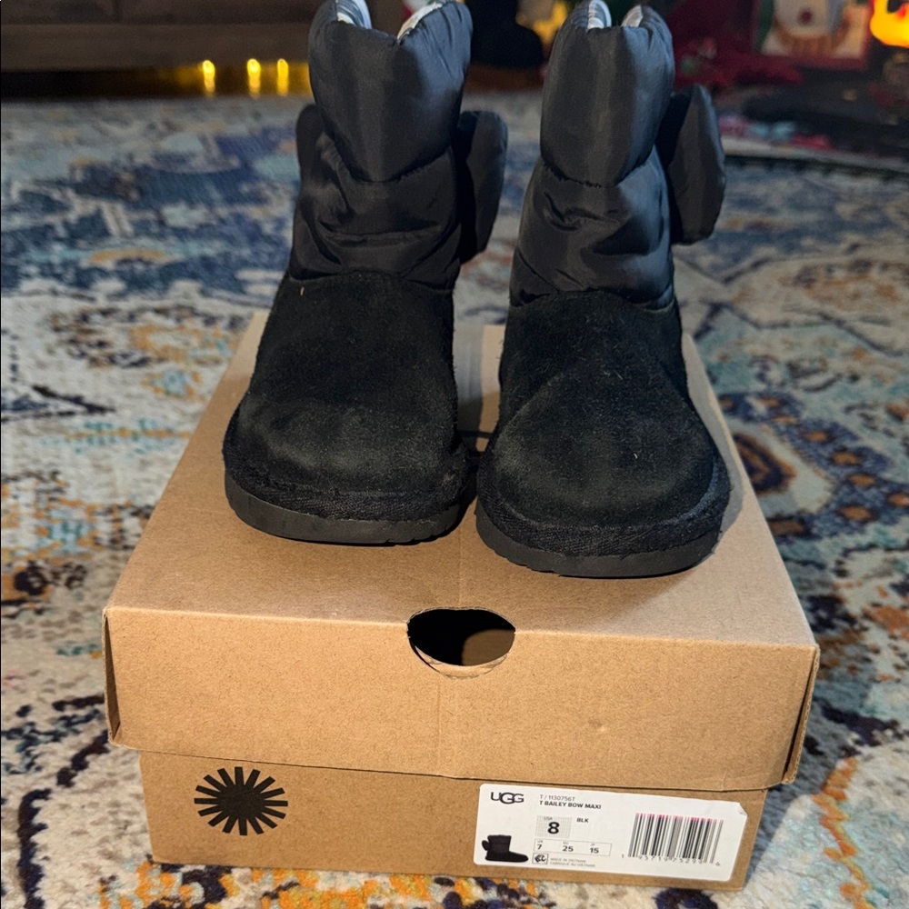 UGG Black Suede Boots